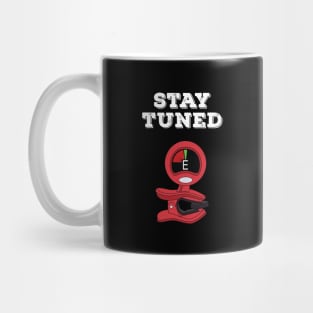 Stay Tuned Red Clip-On Tuner Mug